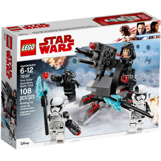 LEGO STAR WARS Ensemble de combat des experts du Premier Ordre 2018